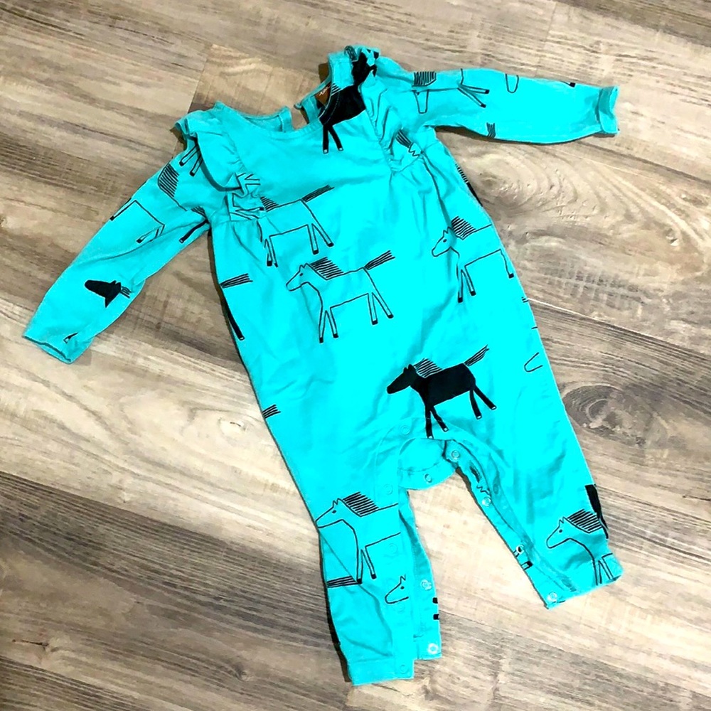 Tea Collection Horse Onesie